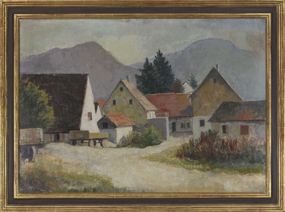 Karl Hofer - Badische Landschaft - Cornice