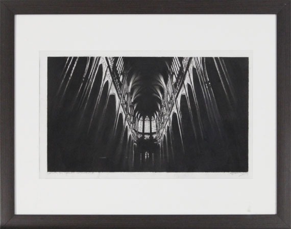 Robert Longo - Study for North Cathedral - Cornice