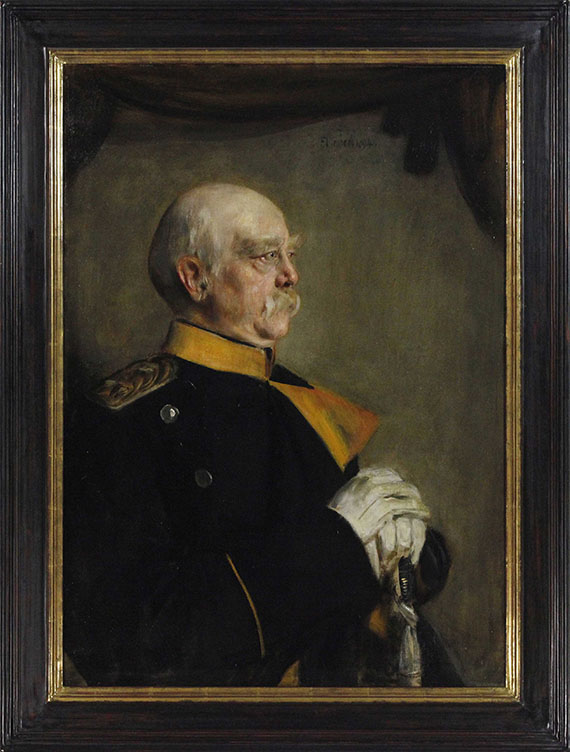 Franz von Lenbach - Otto Fürst von Bismarck - Cornice