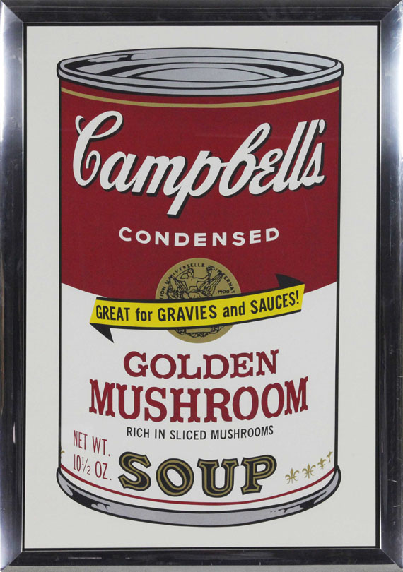 Andy Warhol - Golden Mushroom - Cornice