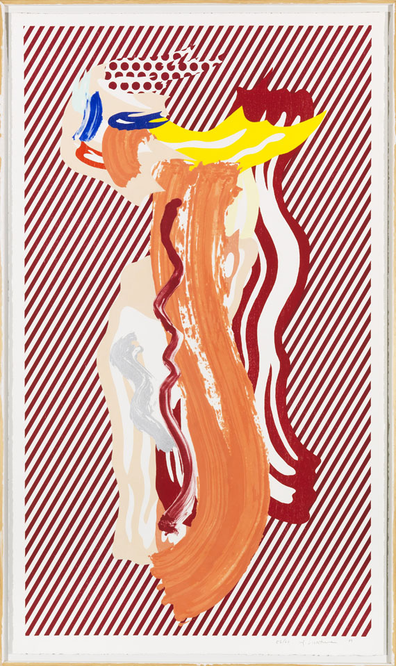 Roy Lichtenstein - Nude - Cornice