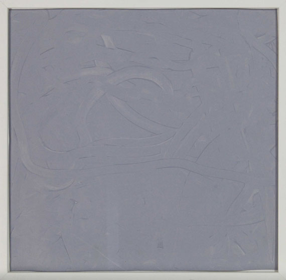 Gerhard Richter - Vermalung (grau) - Cornice