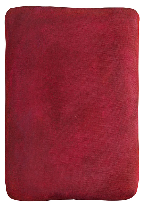 Graubner - Ohne Titel (Farbraumkörper, rot)