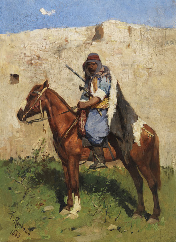 Franz Roubaud - Kaukasischer Reiter