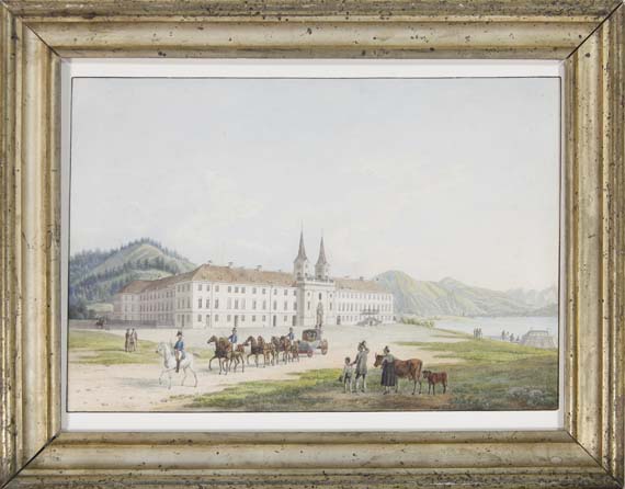 Heinrich Adam - Schloss Tegernsee - Cornice