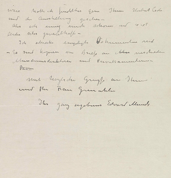Edvard Munch - Eigh. Brief, 7. Nov. 1929 - Altre immagini