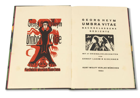 Ernst Ludwig Kirchner - Georg Heym, Umbra vitae - Altre immagini