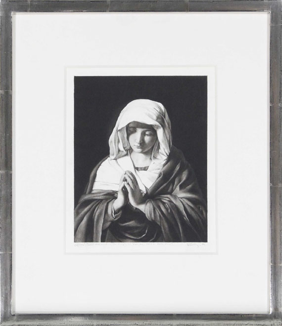 Robert Longo - Die Jungfrau Maria im Gebet - Cornice