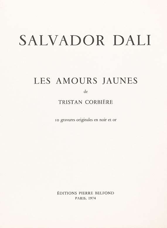 Salvador Dalí - Les Amours Jaunes - Altre immagini