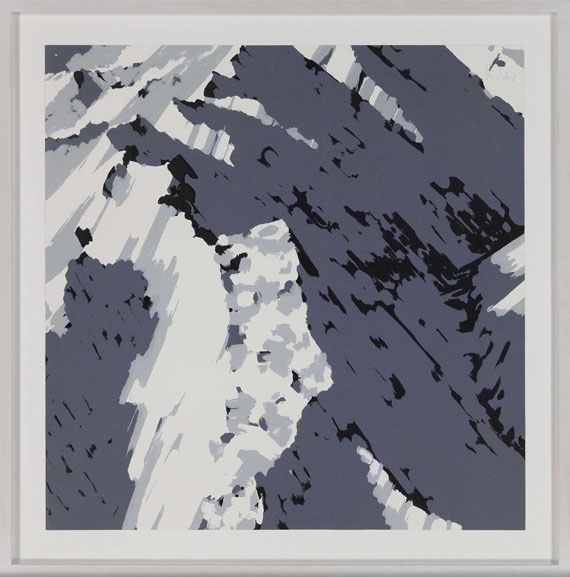 Gerhard Richter - Schweizer Alpen I - Cornice