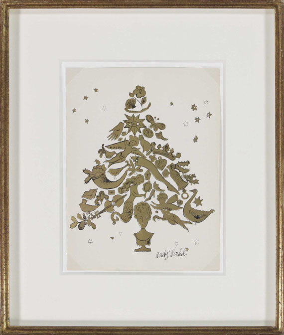 Andy Warhol - Christmas Tree - Cornice