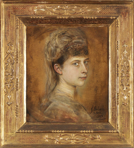 Lenbach - Charlotte von Meiningen, Prinzessin von Preussen
