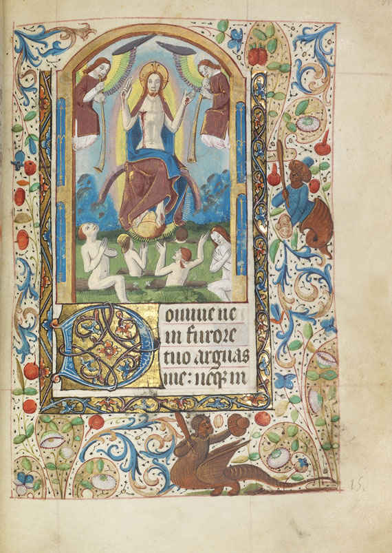   - Mittelalterliches Stundenbuch Pergamentmanuskript Troyes - Altre immagini