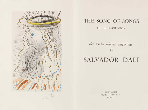 Salvador Dalí - The Song of Songs - Altre immagini