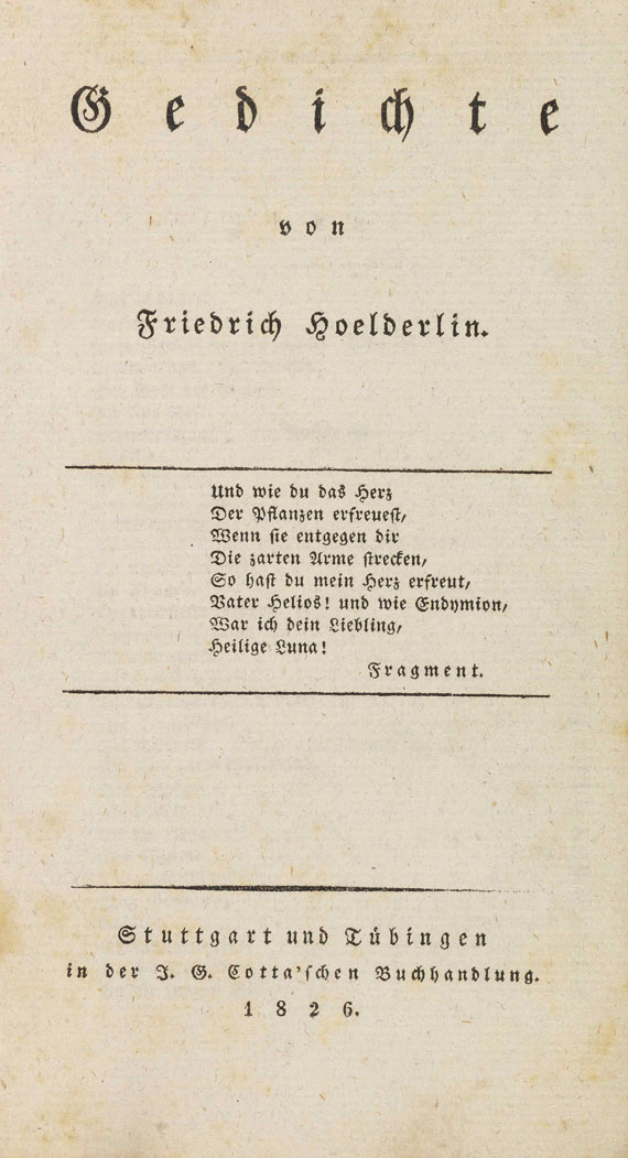 Friedrich Hölderlin - Gedichte - Altre immagini