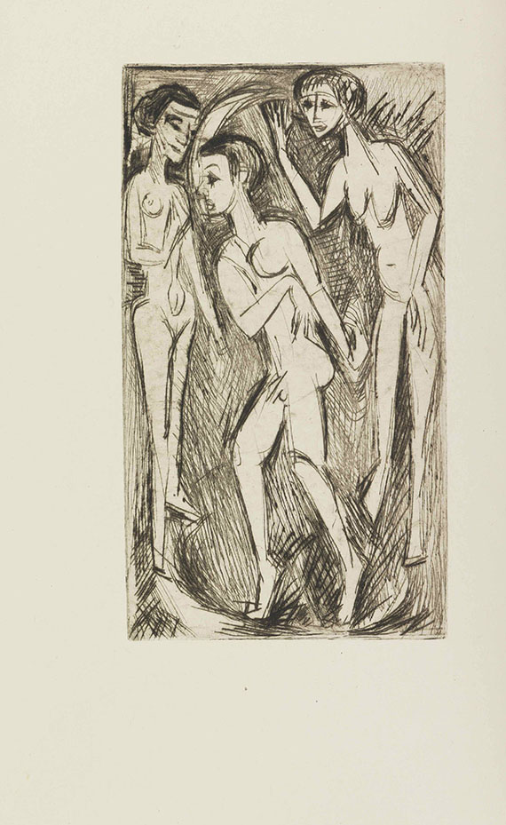 Gustav Schiefler - Die Graphik Ernst Ludwig Kirchners, Band I, Vorzugsausgabe - Altre immagini