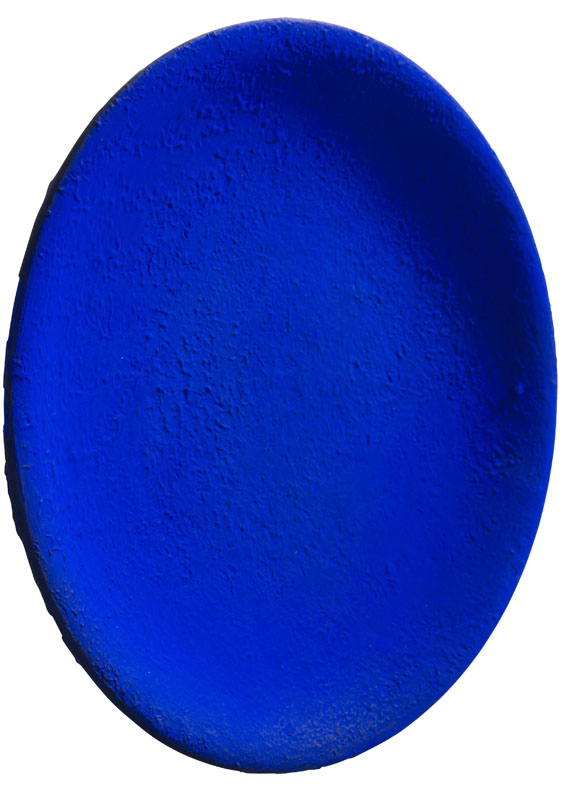 Yves Klein - Untitled Blue Plate (IKB 161) - Altre immagini