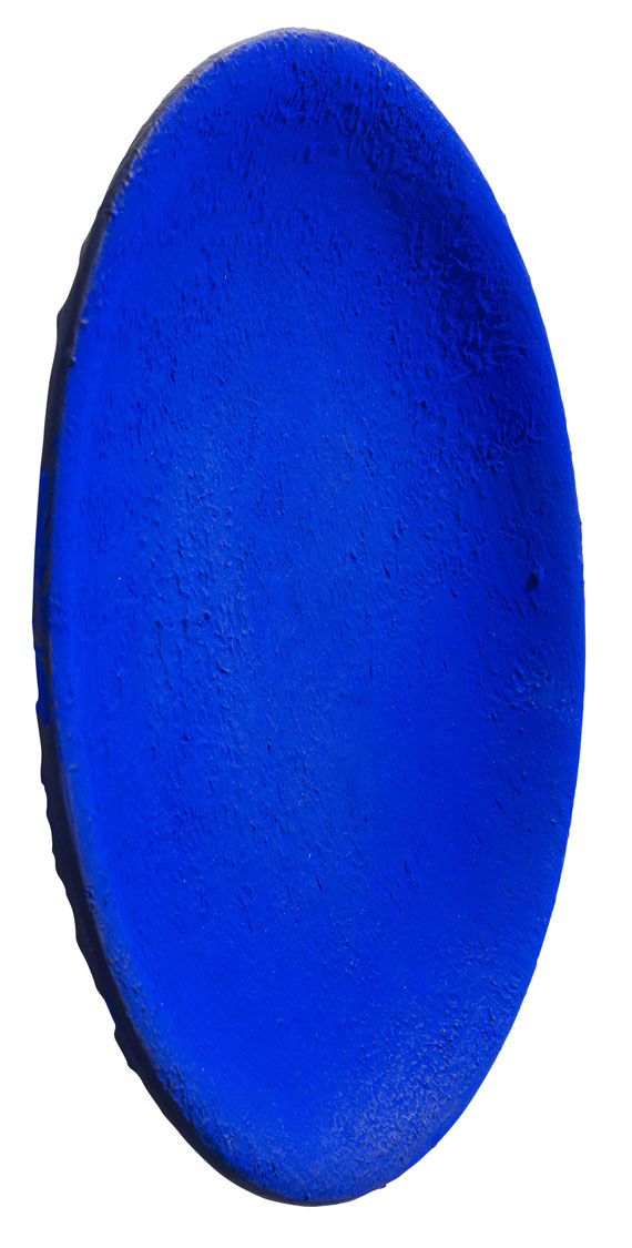Yves Klein - Untitled Blue Plate (IKB 161) - Altre immagini