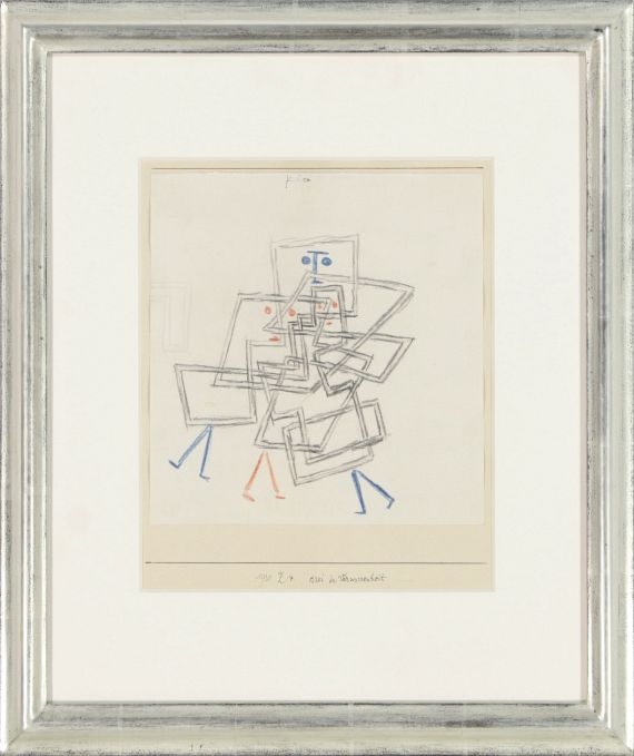 Paul Klee - Drei in Verworrenheit - Cornice