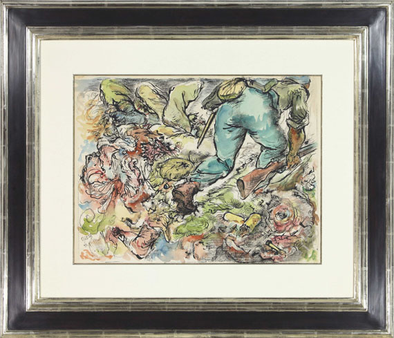 George Grosz - Cain and Abel - Cornice