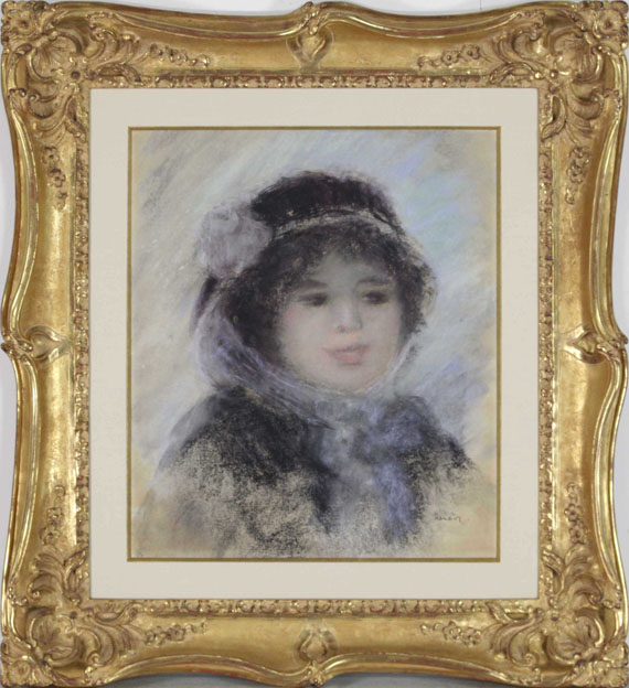 Pierre-Auguste Renoir - Portrait de femme - Cornice