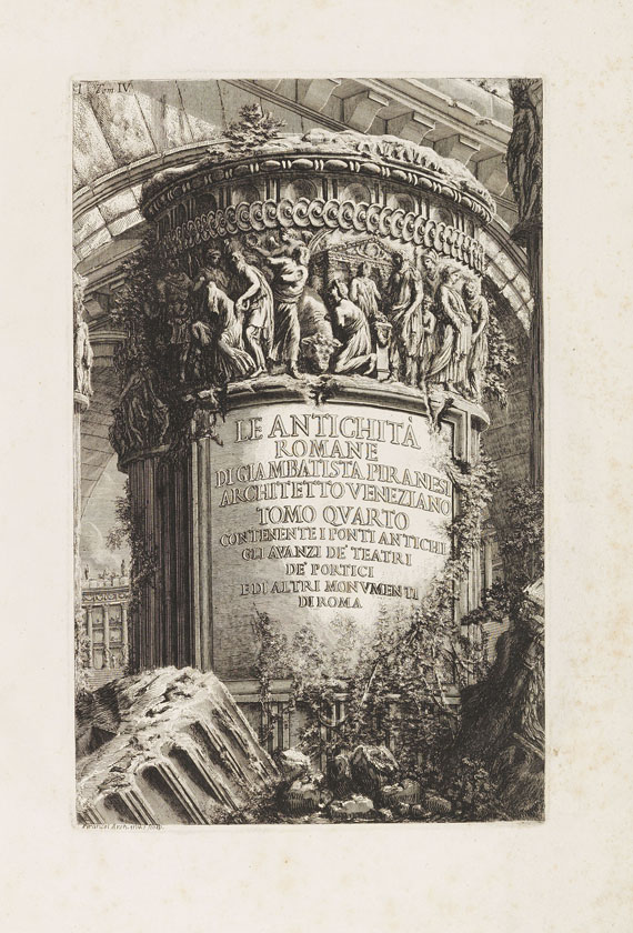 Giovanni Battista Piranesi - Le Antichitá Romane, Bd. II und IV - Altre immagini