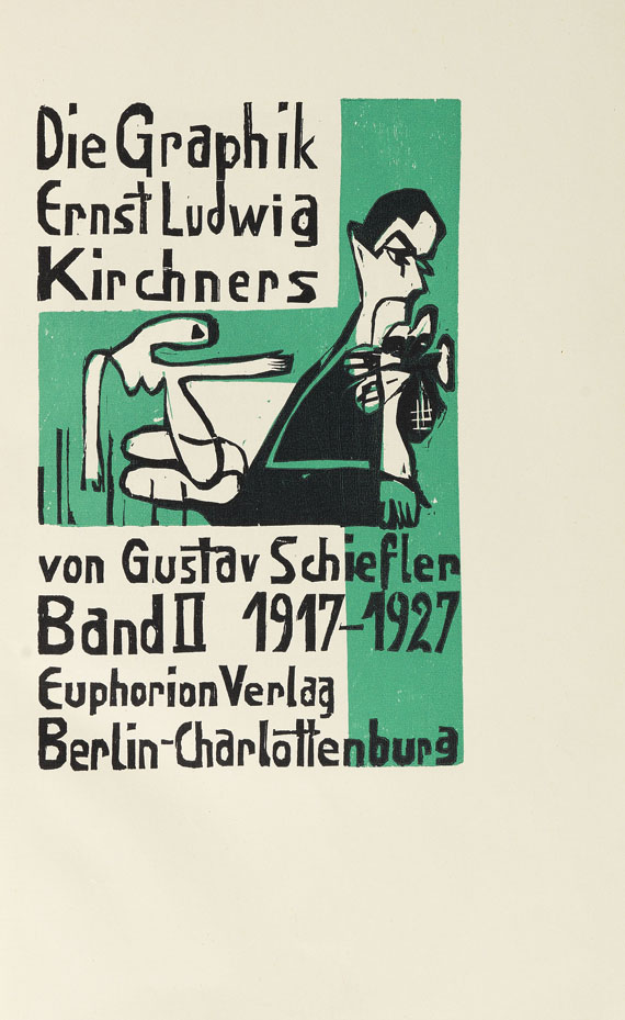 Gustav Schiefler - Die Graphik Ernst Ludwig Kirchners. 2 Bände - Altre immagini