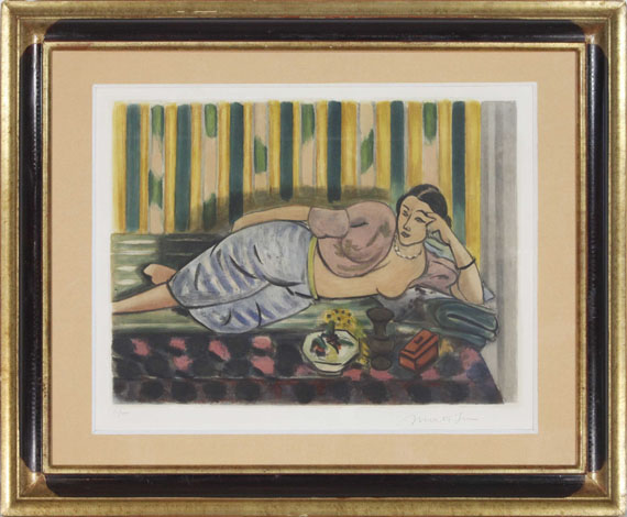 Henri Matisse - Odalisque au coffret rouge - Cornice