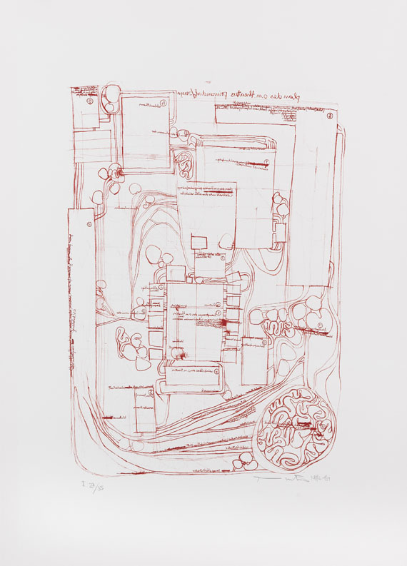 Hermann Nitsch - Architektur des Orgien und Mysterien Theaters (Mappe I) - Altre immagini