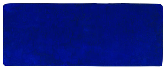 Yves Klein - Monochrome bleu sans titre