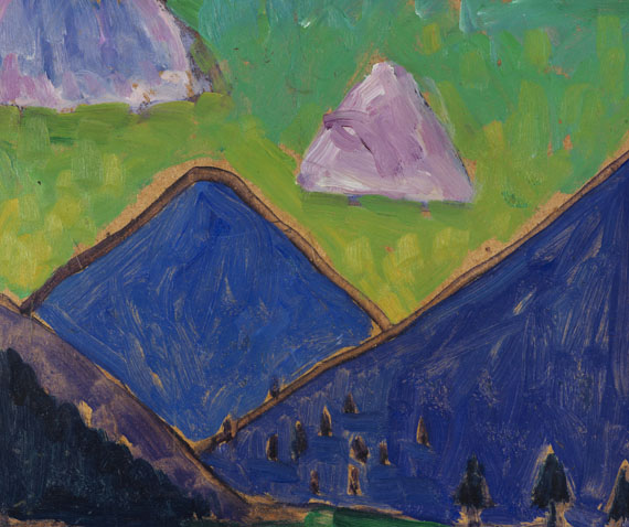 Gabriele Münter - Blick aufs Murnauer Moos (Blaue Berge) - Altre immagini
