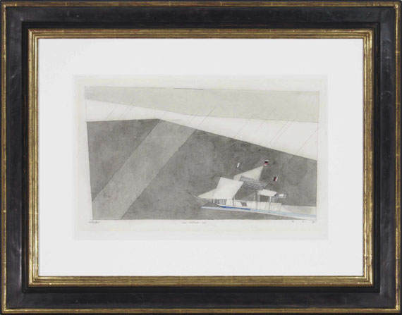 Lyonel Feininger - Under Shortened Sail - Cornice