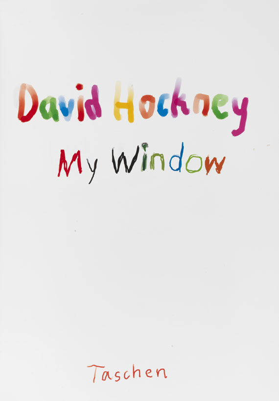 David Hockney - My Window. Art Edition No 493. Signierte Ausgabe - Altre immagini