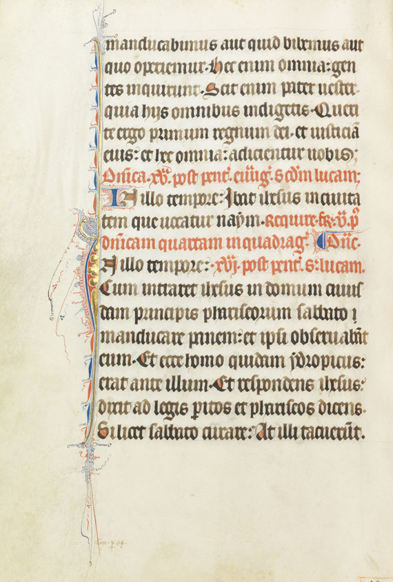  Manuskripte - Lektionar. Pergamenthandschrift, Frankreich um 1325-50 - Altre immagini