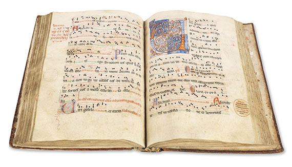  Manuskripte - Barbeaux-Graduale. Pergamenthandschrift, Nordfrankreich - Altre immagini