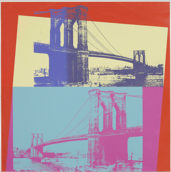 Andy Warhol - Brooklyn Bridge - Cornice