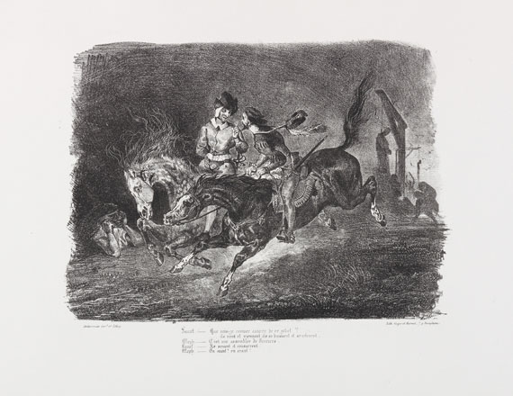 Eugène Delacroix - Faust-Illustrationen - Altre immagini