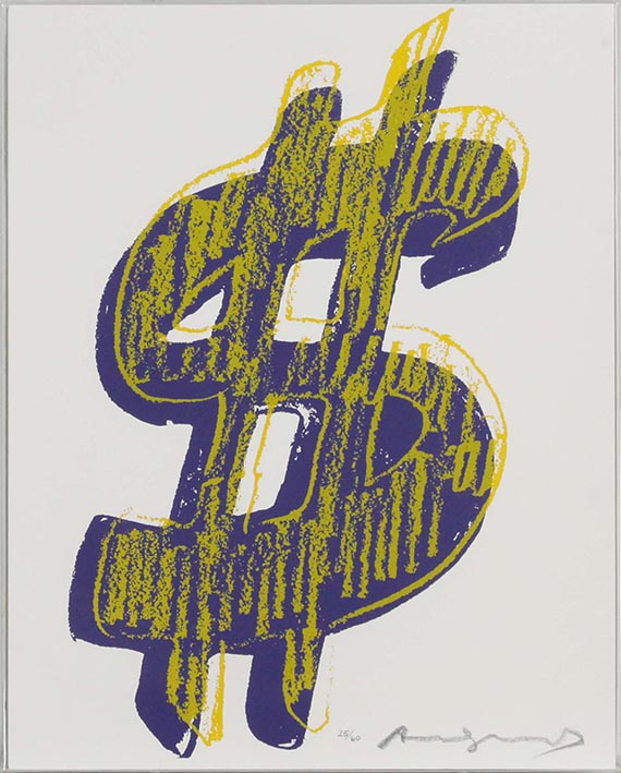 Andy Warhol - $ (1) - Cornice