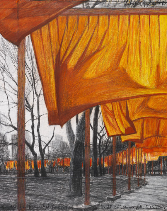  Christo - The Gates, Project for Central Park, NY (2-teilig) - Altre immagini
