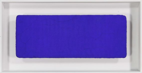 Yves Klein - Monochrome bleu sans titre - Cornice