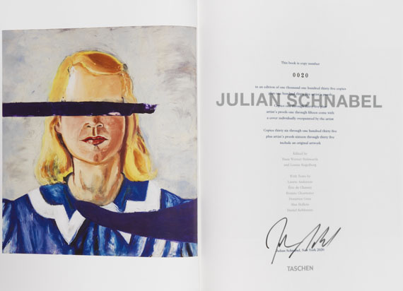 Julian Schnabel - Art Edition 1 - 35: Overpainted Cover - Altre immagini