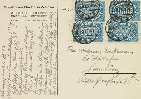 Lyonel Feininger - Bauhaus-Postkarte Nr. 1 - Altre immagini