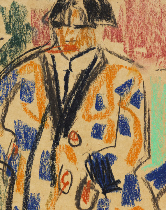 Ernst Ludwig Kirchner - Selbstbildnis mit Modell - Altre immagini