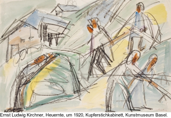 Ernst Ludwig Kirchner - Heuernte - Altre immagini