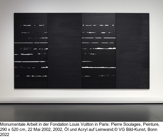 Pierre Soulages - Peinture 45 x 57 cm, 7 janvier 2000 - Altre immagini