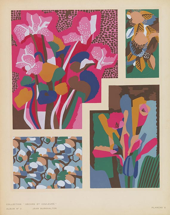 Jean Burkhalter - Collection Décors et couleurs Album No. 2.