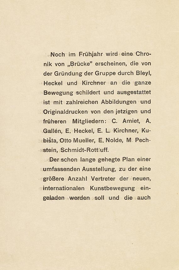 Erich Heckel - und Ernst Ludwig Kirchner  – Jahresbericht von 1911/12 - Altre immagini