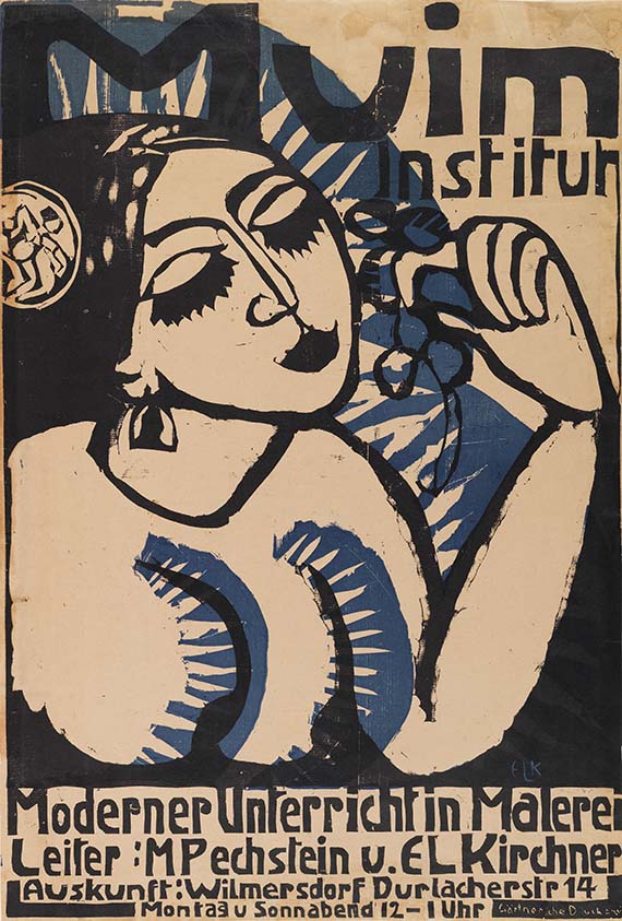 Ernst Ludwig Kirchner - Plakat Muim-Institut