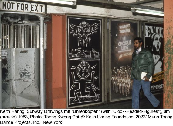 Keith Haring - Subway Drawing - Altre immagini