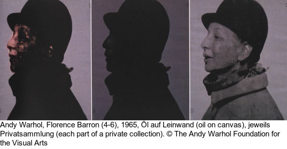Andy Warhol - Florence Barron - Altre immagini